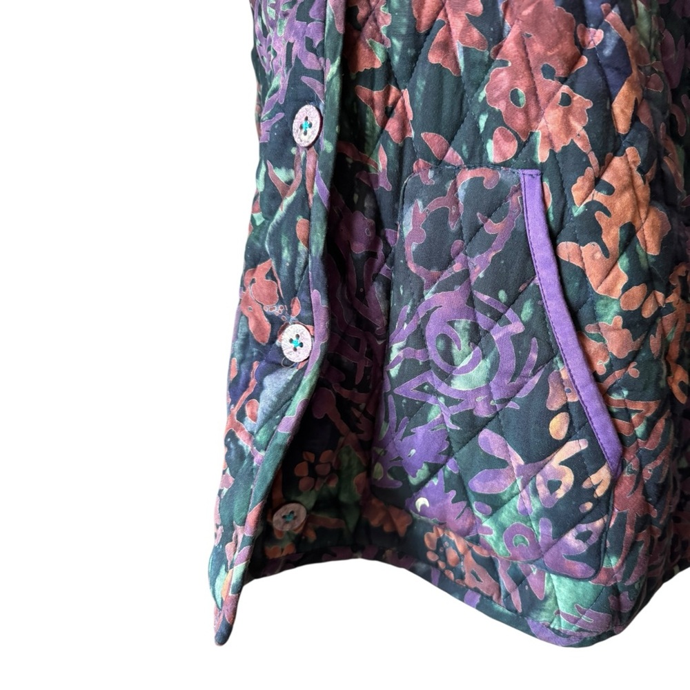 Nomadic Traders Purple Quilted Jacket - image 5